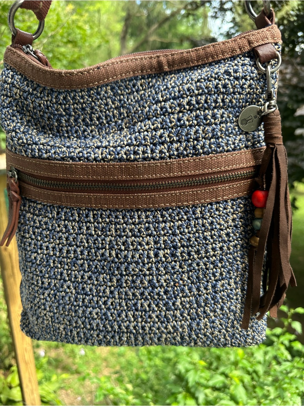 The Sak Lucia Crochet Crossbody Bag